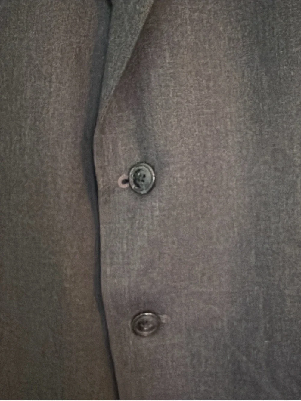Vintage Stafford Mens Blazer 43R GRAYISH black Coat Jacket.